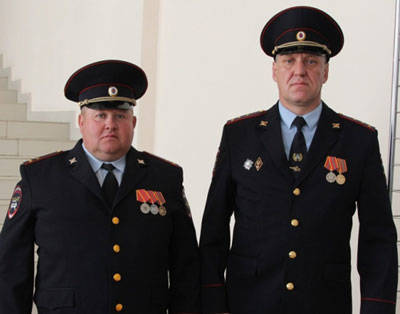 Нижегородских полицейских наградили за мужество