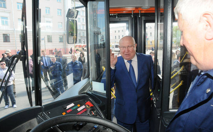 Новые автобусы пополнили подвижной парк Нижнего Новгорода 