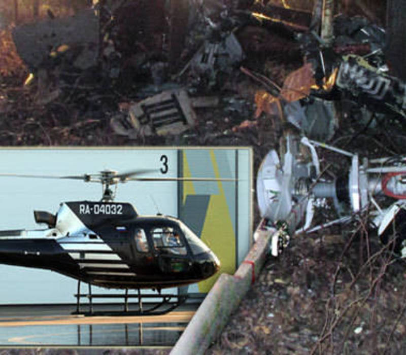 Под Кстовом разбился вертолет с пассажирами