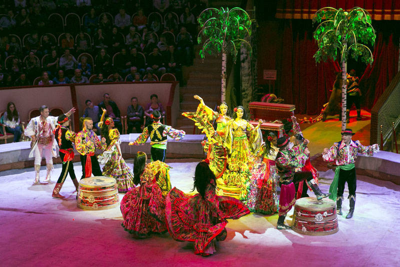 «Баронеты» это зрелищный сплав циркового искусства с балетом, театром и эстрадой