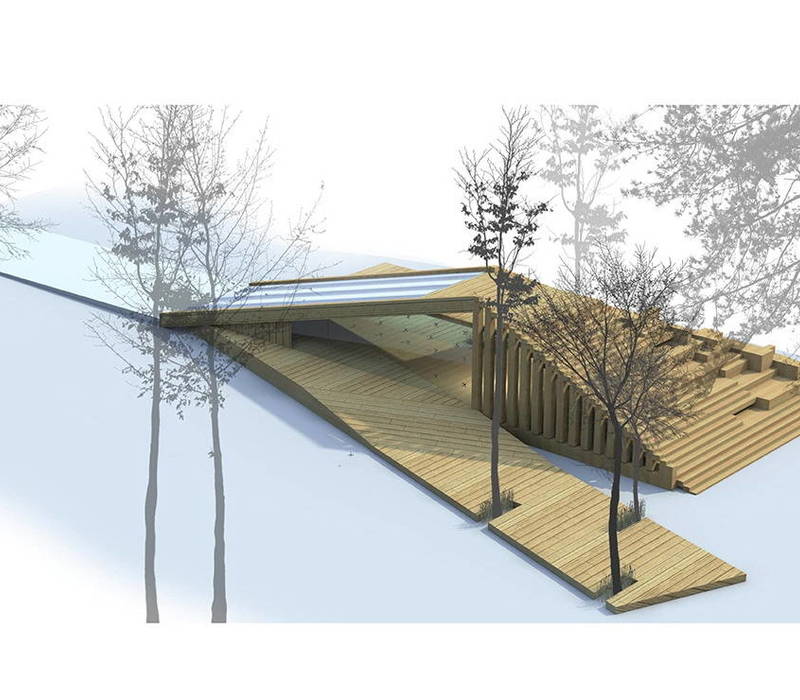 Нижегородцы выбрали дизайн-проект временного многофункционального павильона для размещения в городских парках