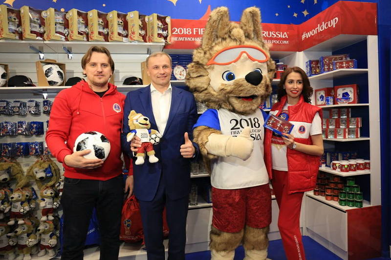 В Нижнем Новгороде начал работу Официальный магазин Чемпионата мира по футболу FIFA 2018 в России™