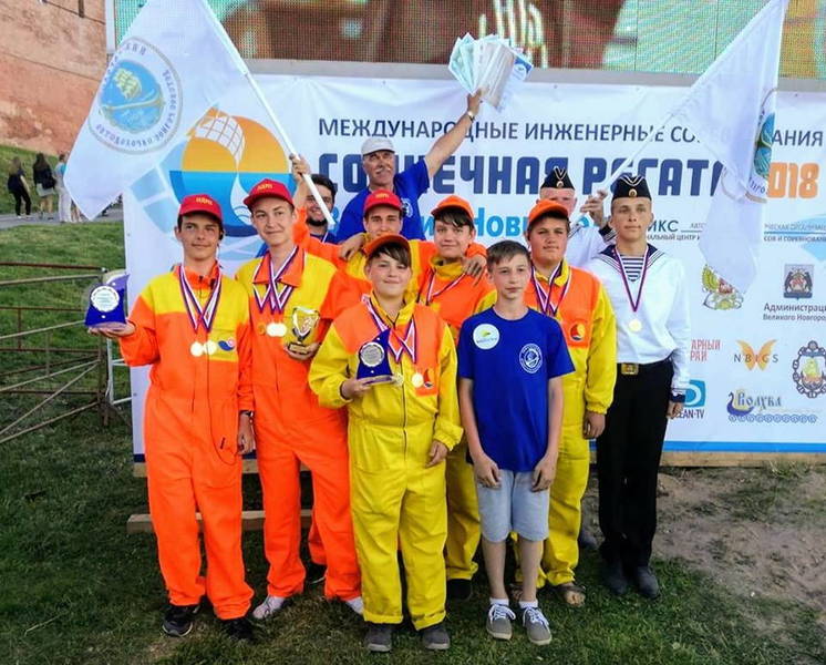 Школьники и студенты из Нижнего Новгорода завоевали медали на«Солнечной регате-2018» 