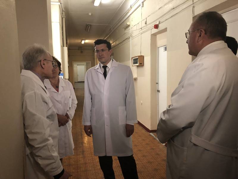 Глеб Никитин поручил оперативно разработать документацию для капремонта в отделении паллиативной медицины больницы №30