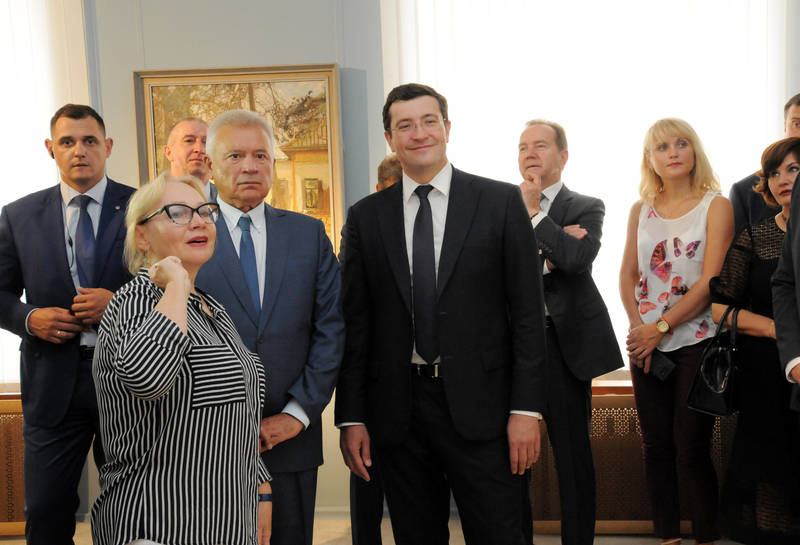 Глеб Никитин: «Выставка «Движение к свету» - это возможность для нижегородцев ознакомиться с собранием произведений из восьми музеев, не выезжая из города»