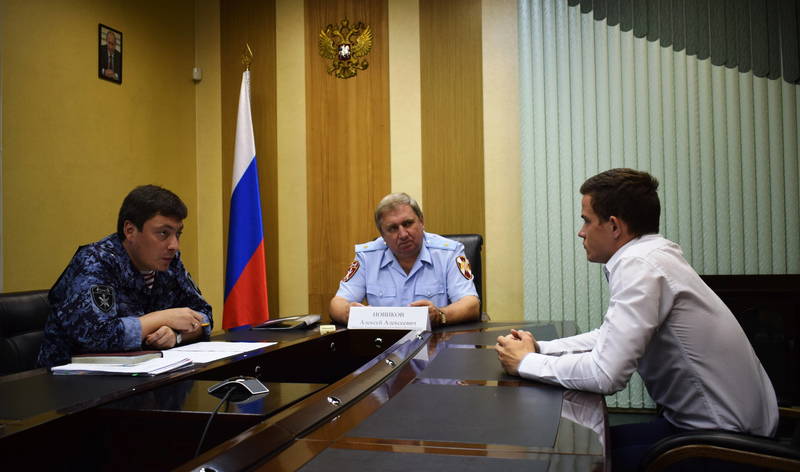 Начальник Управления Росгвардии по Нижегородской области провел прием граждан