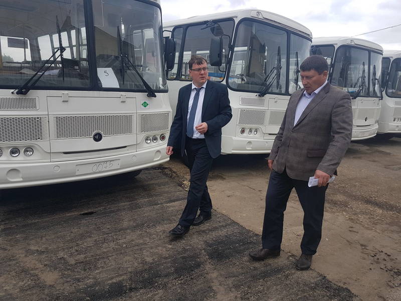 В Арзамас прибыли первые 11 автобусов, закупленные в рамках развития кластера «Арзамас-Дивеево-Саров»