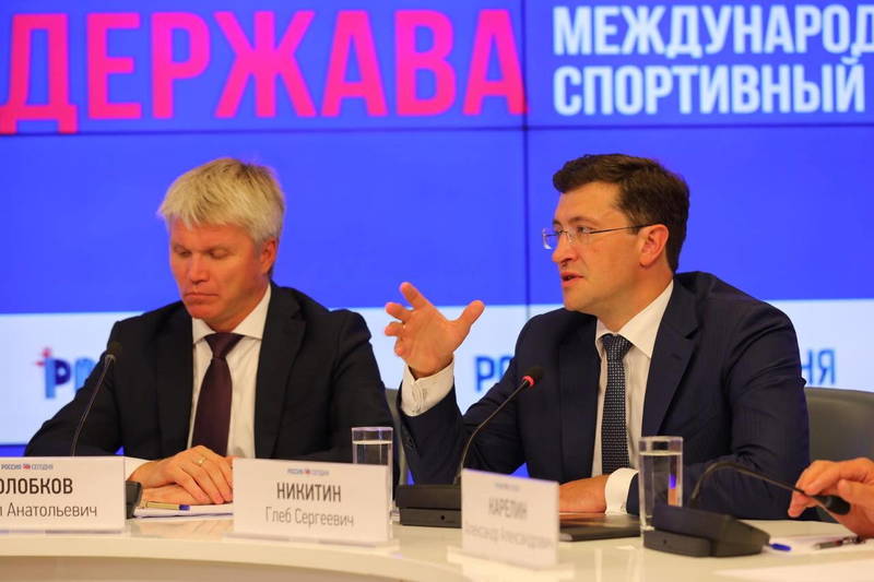 Глеб Никитин: «Более 400 волонтеров будет привлечено к работе на форуме «Россия — спортивная держава»