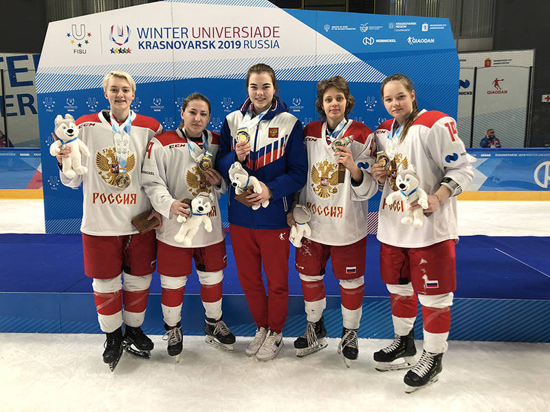 Нижегородские хоккеисты стали победителями студенческих игр в Красноярске