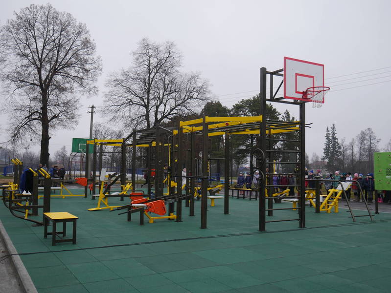 В Ветлуге открылась воркаут-площадка в рамках проекта «Спорт — норма жизни» нацпроекта «Демография»