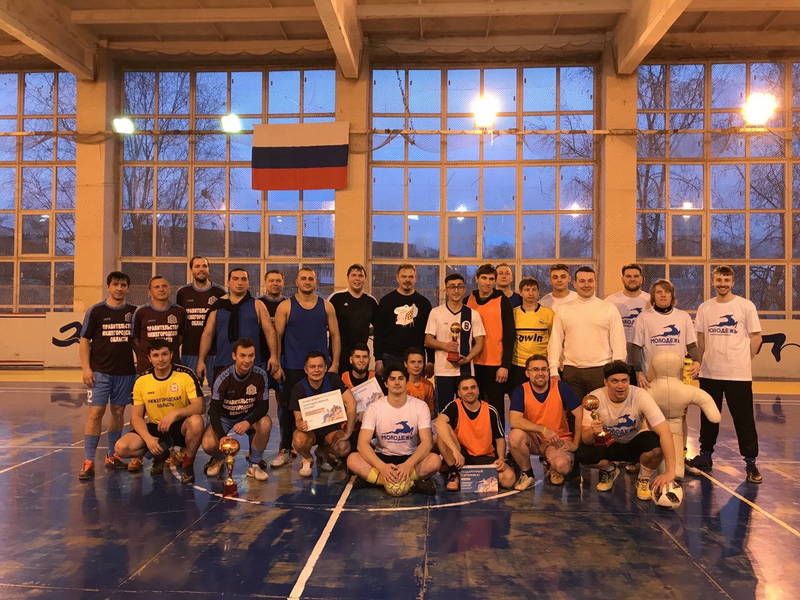 «Команда Правительства» стала победителем футбольного турнира между органами исполнительной власти и волонтерами