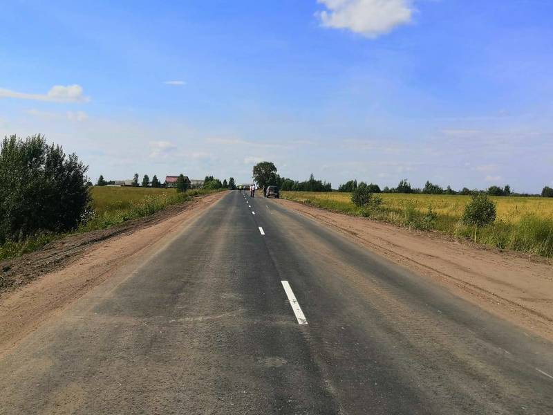 Ремонт участка дороги Теньгушево-Вознесенское завершается в Вознесенском районе