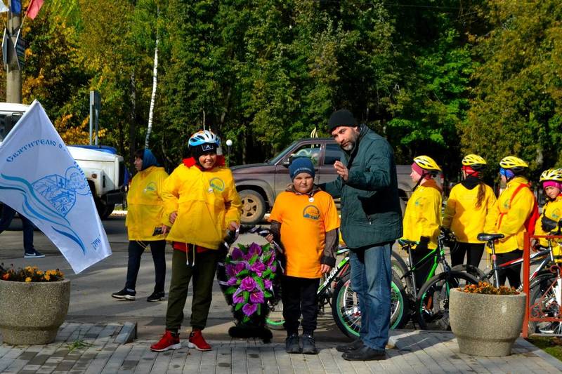 Велоэкспедиция, посвящённая памяти Александра Невского и героев народного ополчения, финишировала в Городце 