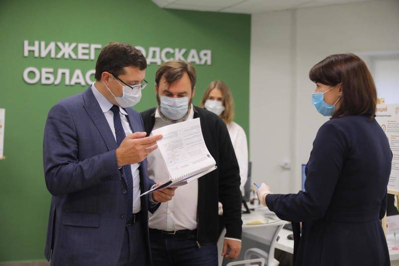 Глеб Никитин проверил реализацию проекта создания Корпоративного университета правительства Нижегородской области 