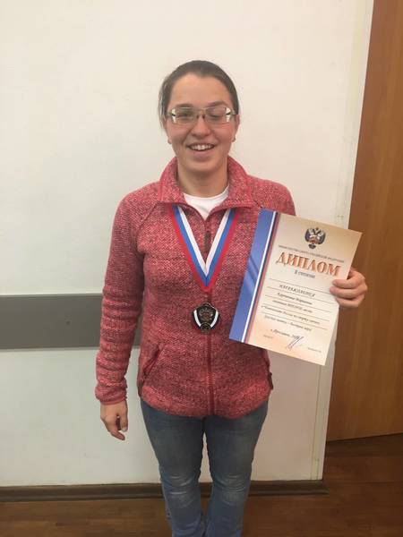 Нижегородка стала серебряным призёром на Чемпионате России по русским шашкам «спорт слепых»