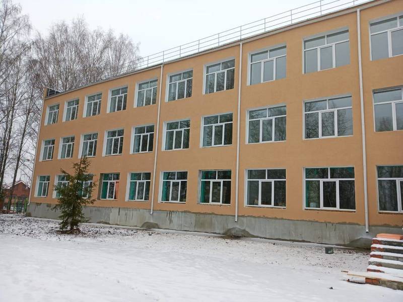 В Ардатове завершается капремонт здания средней школы №2
