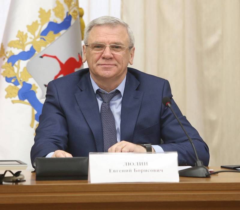 Поздравление председателя Законодательного Собрания Нижегородской области Евгения Люлина с Новым годом