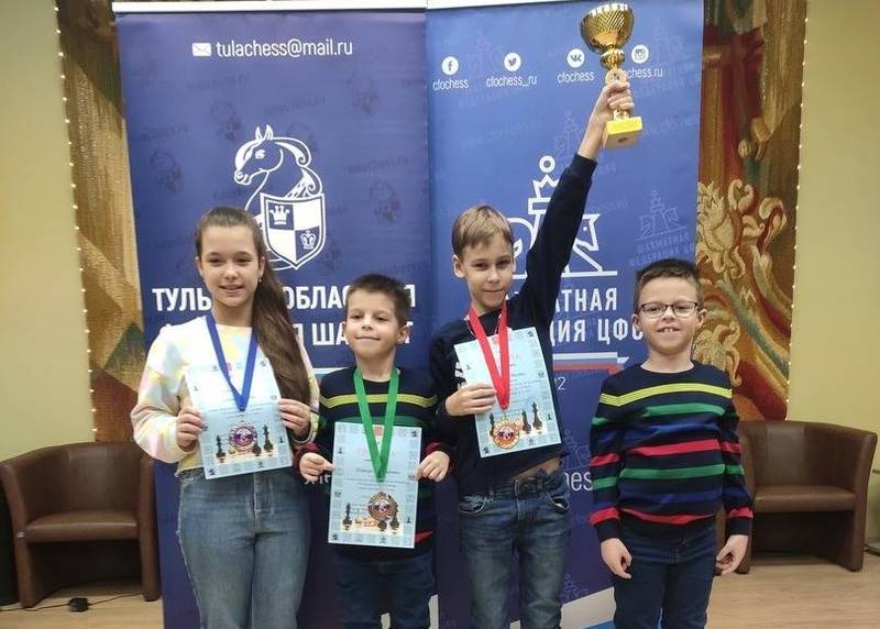 Нижегородские шахматисты завоевали три медали на этапе детского Кубка России в Туле