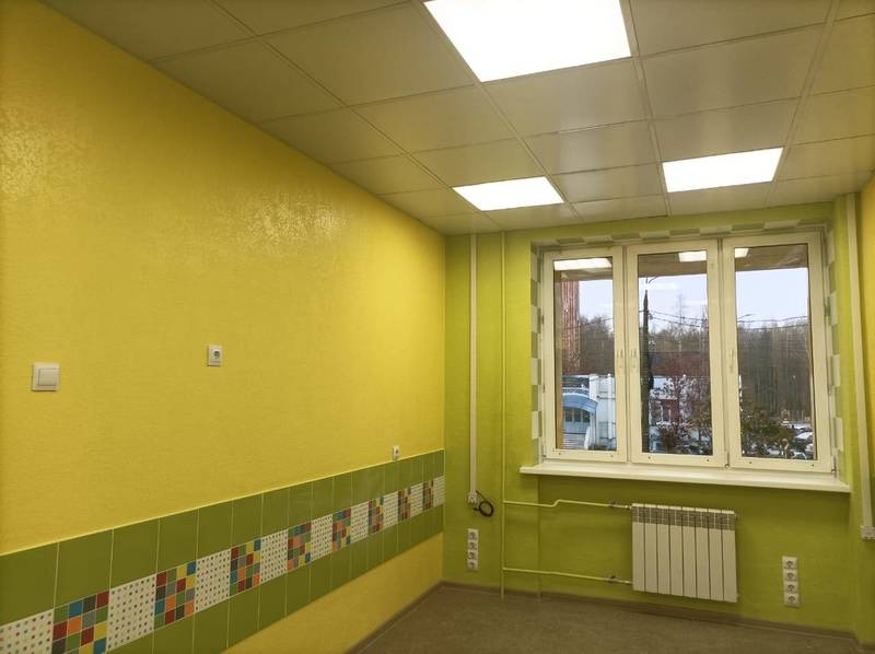 В детской поликлинике №39 Нижнего Новгорода отремонтировали кабинеты узкопрофильных специалистов 