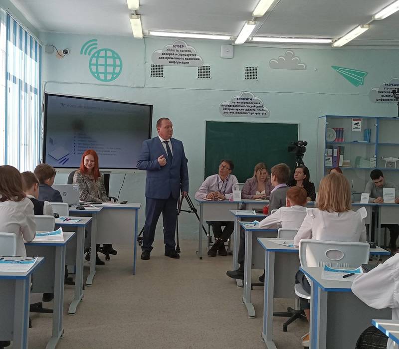 Нижегородские школьники в рамках «Урока цифры» узнали о современных видеотехнологиях и способах защиты интеллектуальной собственности