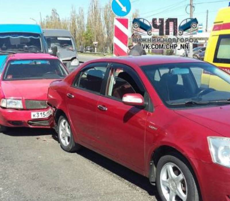 Массовая авария произошла в Нижнем Новгороде