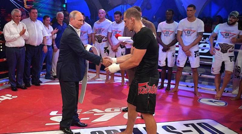 Нижегородский борец порадовал Владимира Путина