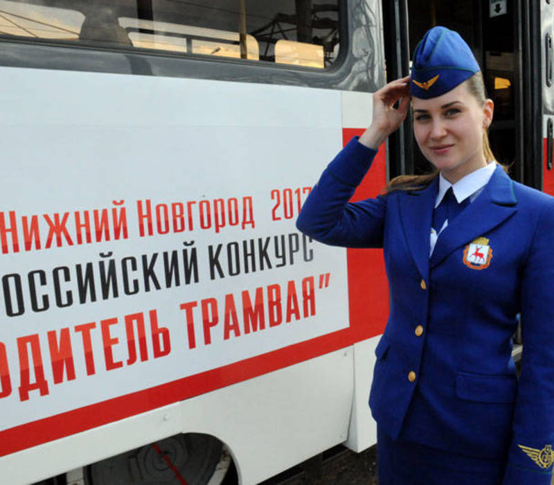 Нижегородка Екатерина Ермакова признана лучшим водителем трамвая в России