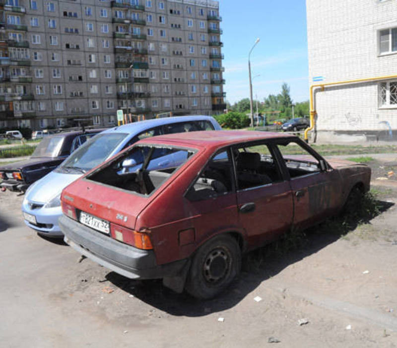 Развалюхи во дворах