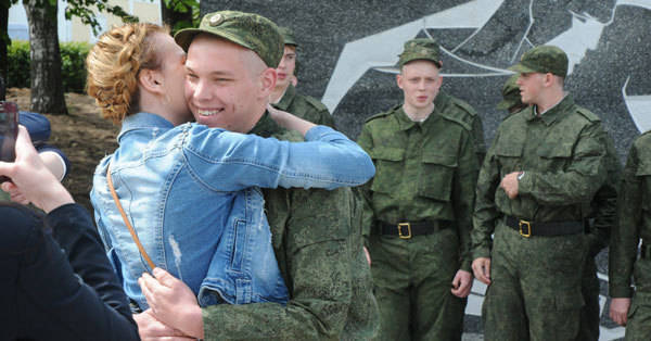 Нижегородцы отправились служить в Президентский полк