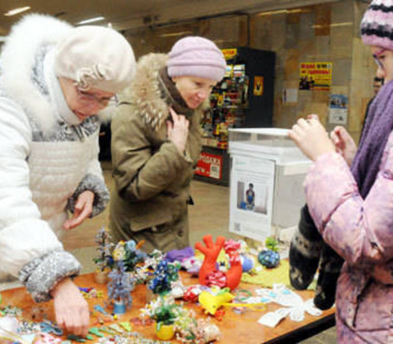 Волшебная ярмарка прошла в нижегородском метро
