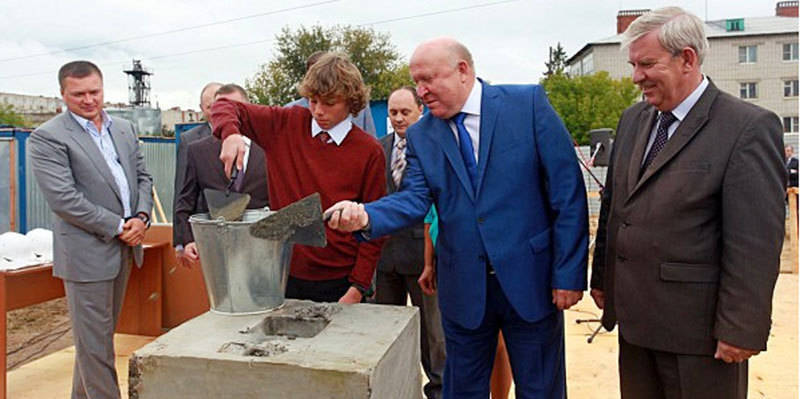 В Городце заложили новый ФОК