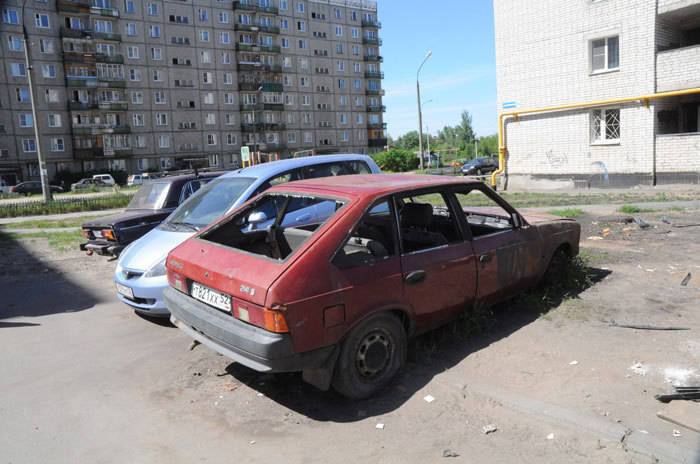 Развалюхи во дворах