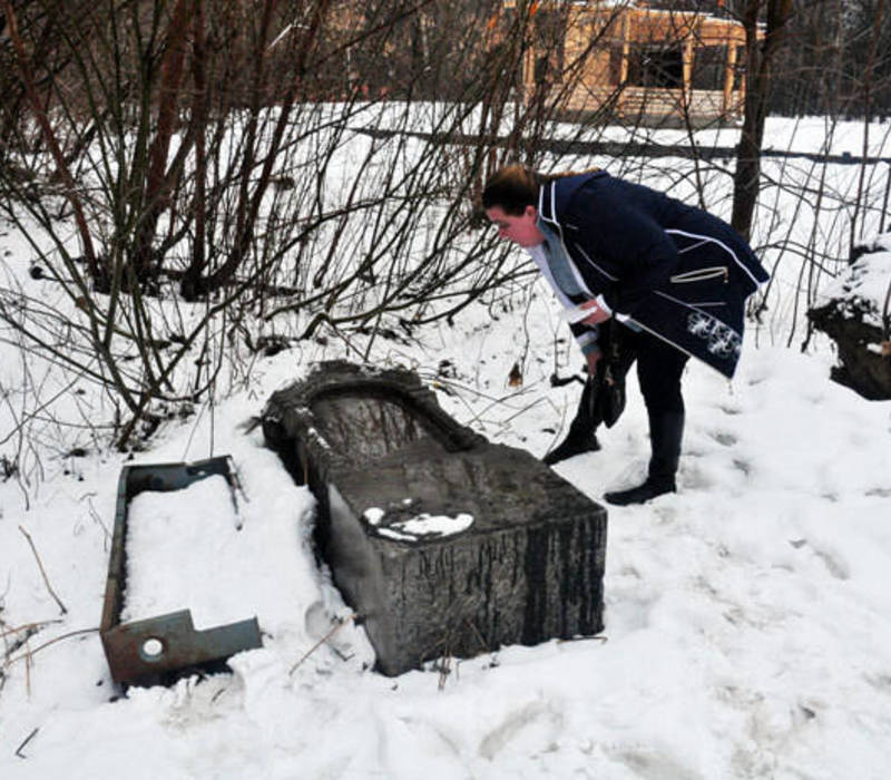 Нашлось надгробие известного нижегородского купца