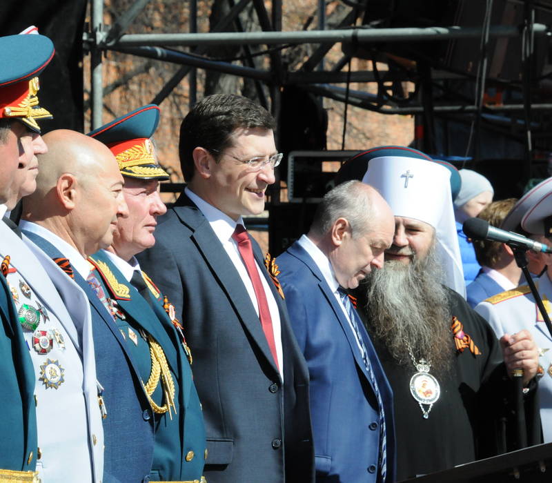 Глеб Никитин поприветствовал нижегородцев перед парадом ко Дню Победы (фоторепортаж)