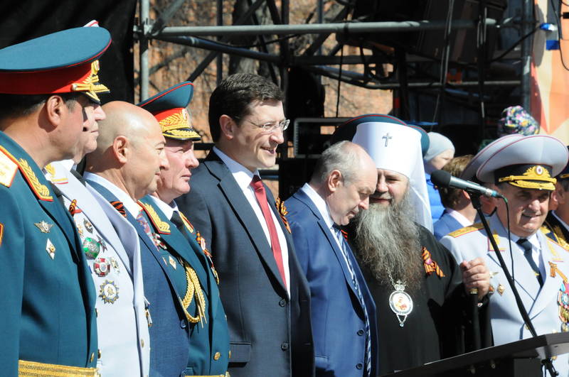 Глеб Никитин поприветствовал нижегородцев перед парадом ко Дню Победы (фоторепортаж)