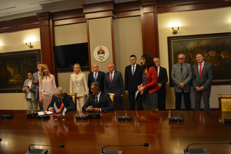 Нижегородская область подписала соглашение о сотрудничестве с Республикой Сербской