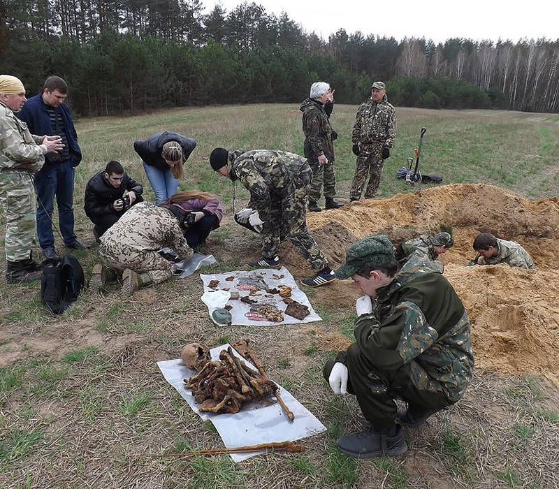 Волонтеры ищут родных горьковчанина, погибшего в боях за Могилевскую область Республики Беларусь