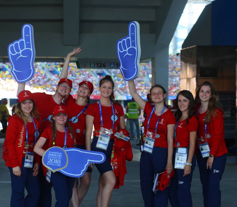 Волонтеры Чемпионата мира по футболу FIFA 2018 в России™: подводим промежуточные итоги