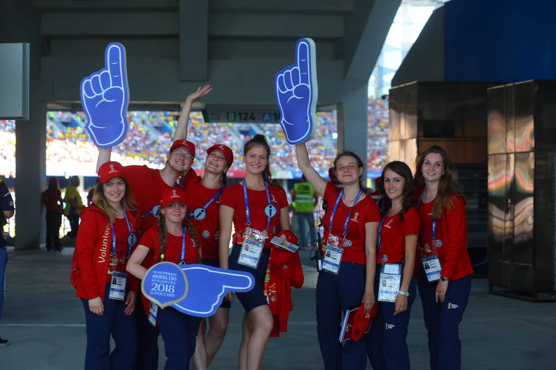 Волонтеры Чемпионата мира по футболу FIFA 2018 в России™: подводим промежуточные итоги