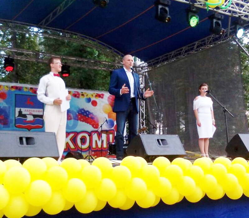 Дмитрий Сватковский посетил с рабочим визитом Лысковский район