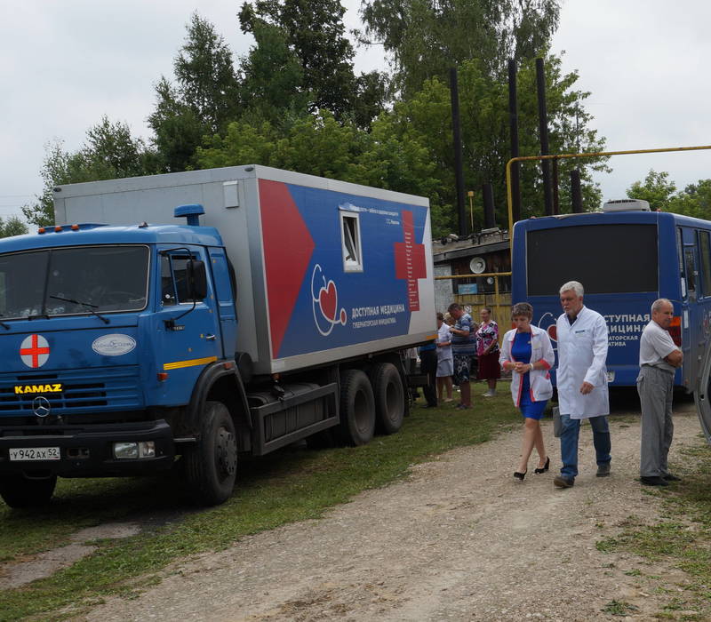 Специалисты «Поездов здоровья» продолжают работу в районах Нижегородской области