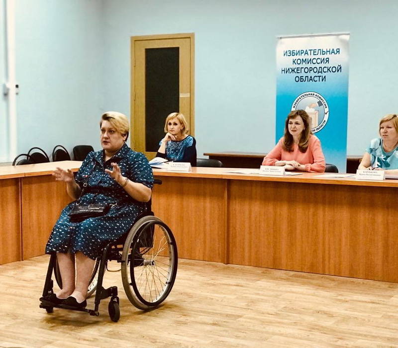 Волонтеры помогут нижегородцам с ограниченными возможностями здоровья проголосовать на выборах
