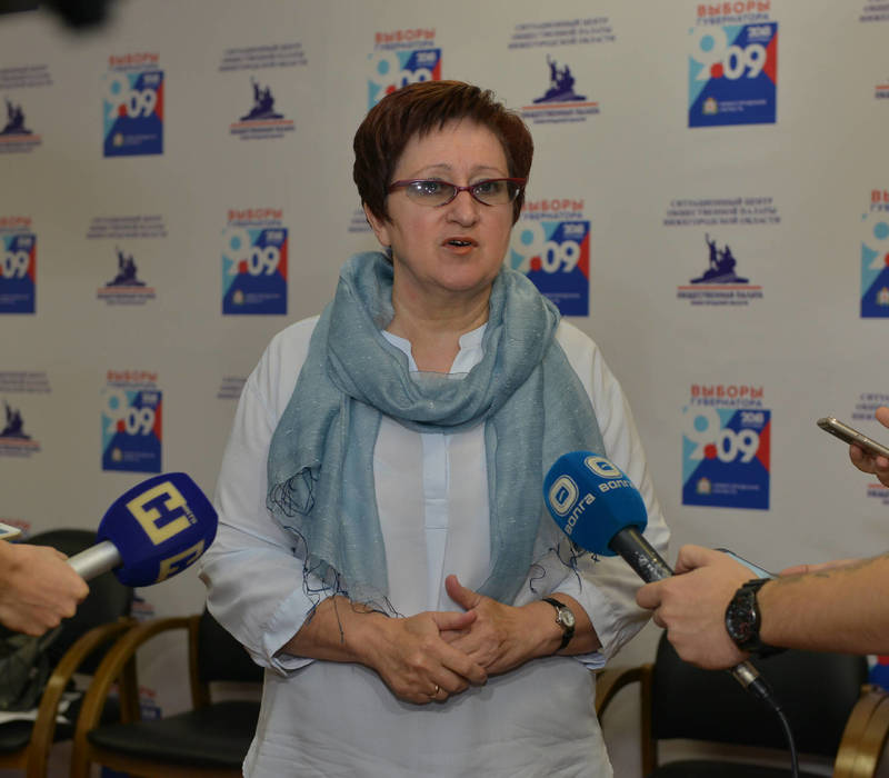 Надежда Отделкина: «Голосование идет спокойно, нарушений прав избирателей не зафиксировано»