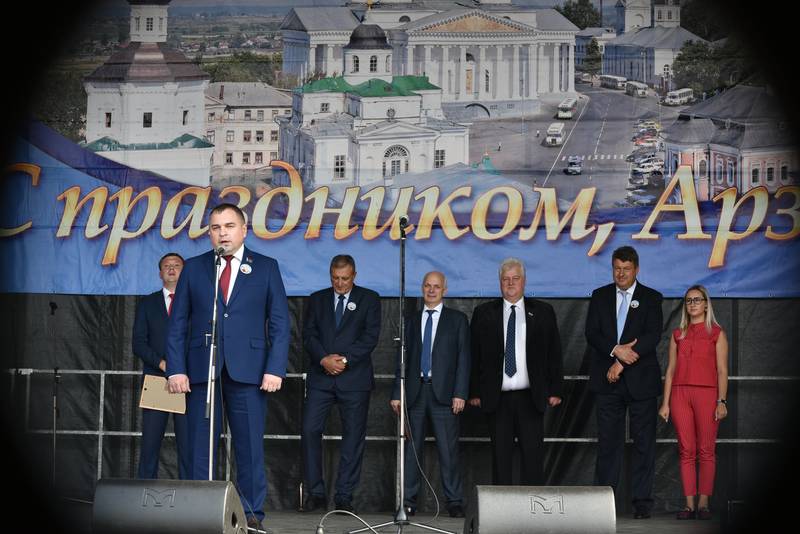Более 93 тысяч жителей Арзамаса приняли участие в праздновании юбилея города