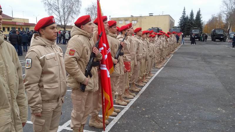 75 нижегородских школьников вступили  в ряды «Юнармии»