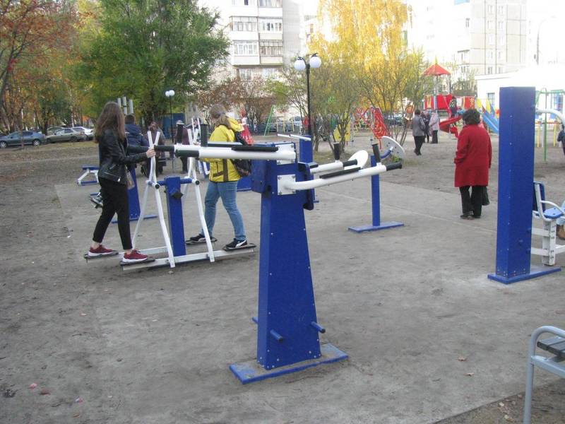 В городе Заволжье завершено комплексное благоустройство сквера на улице Пушкина