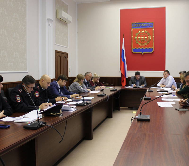 Результаты работы добровольных народных дружин обсудили в Дзержинске