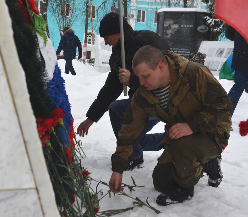 Память воинов, погибших в Афганистане, почтили в Дзержинске