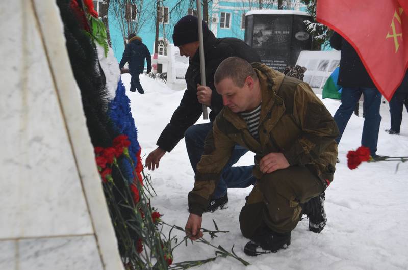 Память воинов, погибших в Афганистане, почтили в Дзержинске