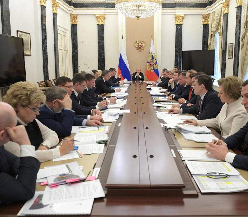 Глеб Никитин принял участие в совещании президента России с членами правительства